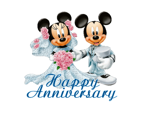 Happy Marriage Anniversary Glitter
