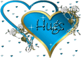 Hugs Glitter With Heart
