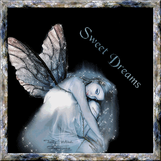 Sweet Dreams Fairy Glitter Pic