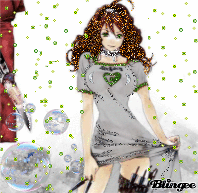 Anime Girl Glitter