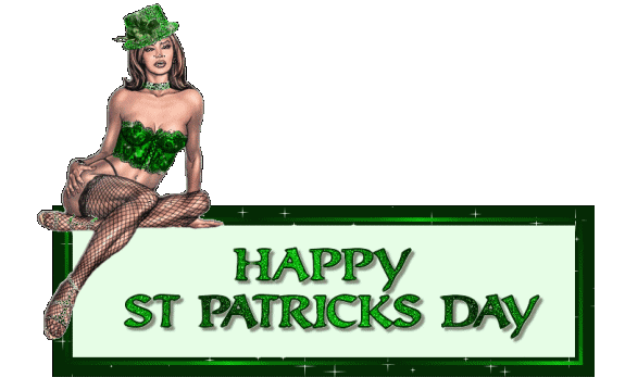 Happy St Patricks Day Lovely Glitter