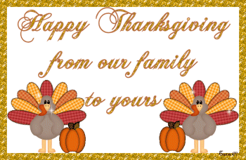 Happy Thanksgiving From Our Family To Yours