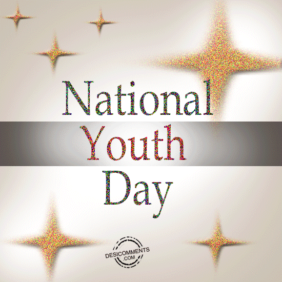 National Youth Day Glitter