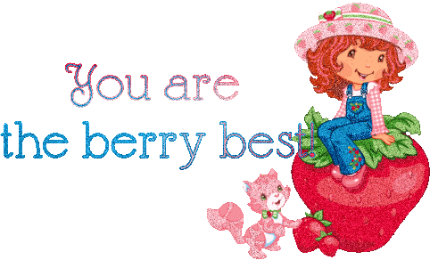 You are the best стикер. Berries gif. Берри гуд
