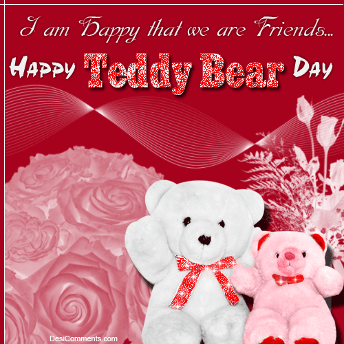 Glittering Teddy Bear Day