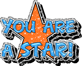 You Are A Star Glitter Image