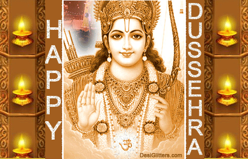 Dussehra Glitters, GIF, Images