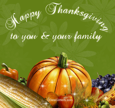Happy Thanksgiving to you & family