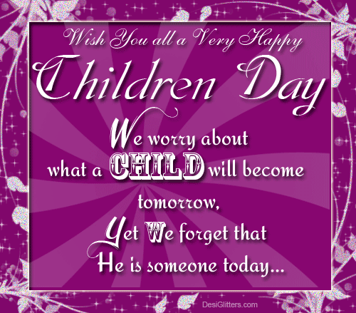 Wishing You All A Very Happy Children's Day